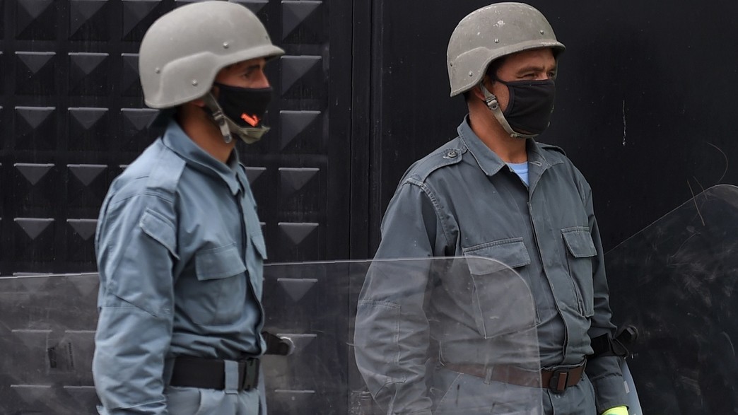 כוחות הביטחון המקומיים (צילום: WAKIL KOHSAR/AFP, Getty images)