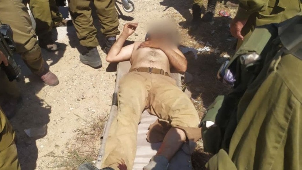 המחבל שנורה בידי כוח צה"ל סמוך ליצהר המחבל שנורה בידי כוח צה"ל סמוך ליצהר