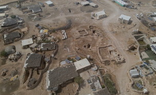 הכפר הפלסטיני ג'ינבה (צילום: חדשות 12)