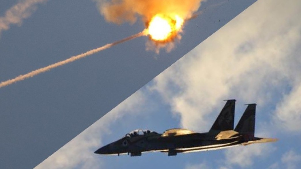 מטוס F15 של חיל האוויר