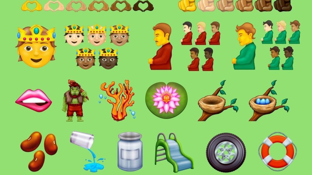 אימוג'יז חדשים אימוג'יז חדשים