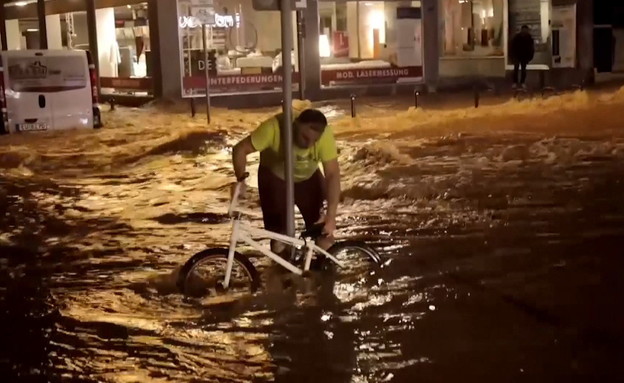 שטפונות קטלניים בגרמניה (צילום: רויטרס)