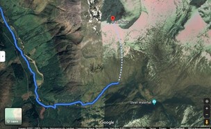 בן נוויס, גוגל מפות (צילום: mountaineering.scot)