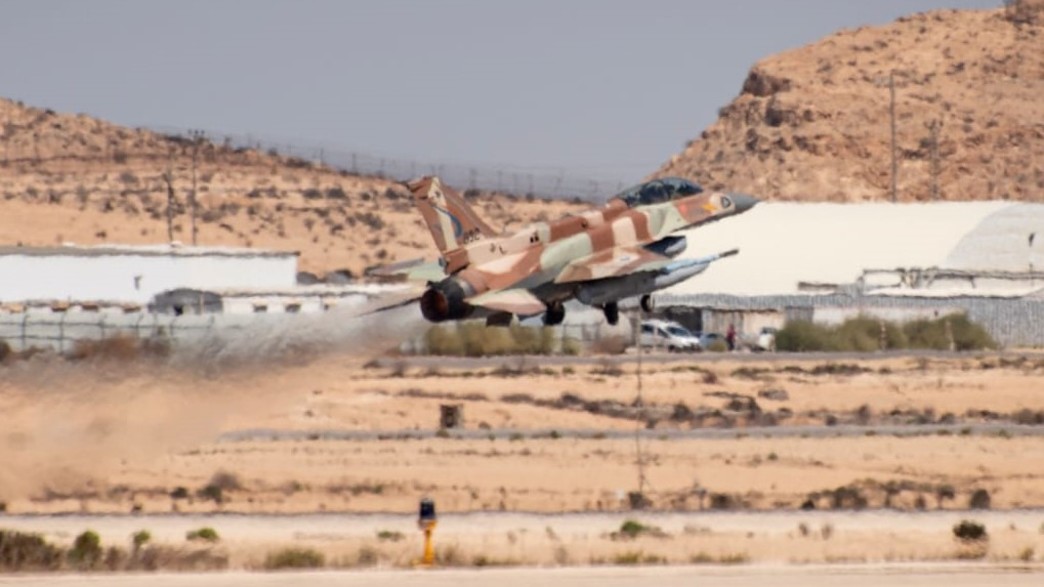 מטוס קרב ישראלי (צילום: דובר צה"ל)