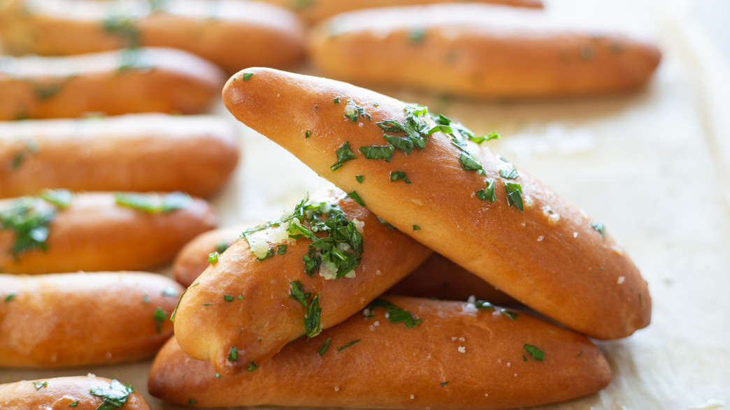 מקלות לחם שום רכים