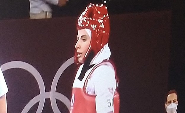 הכפילה של ליידי גאגא באולימפיאדה (צילום: מתוך הטוויטר)