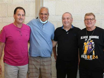 רני כהנא, צביקה שרף, דורון שפע ודניאל גוט (צילום: ארנון בוסאני)