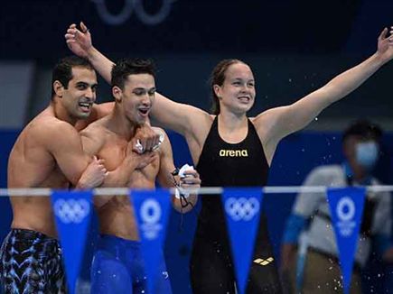 יום גדול לשחייה הישראלית (GETTY) (צילום: ספורט 5)