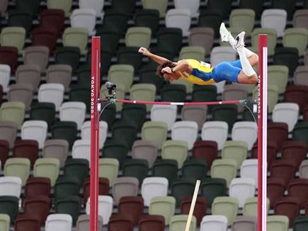 השבדי ריחף בטוקיו (GETTY)
