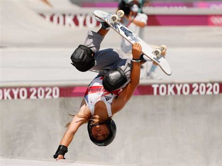 סקיי בראון. הדהימה את העולם (GETTY)