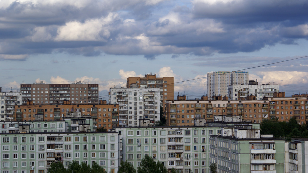 שיכונים במוסקבה (צילום: Valery Shanin, ShutterStock)