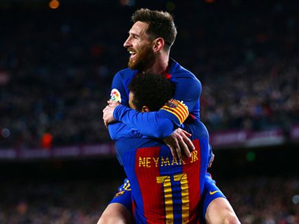 התקפה קטלנית. מסי וניימאר (getty)