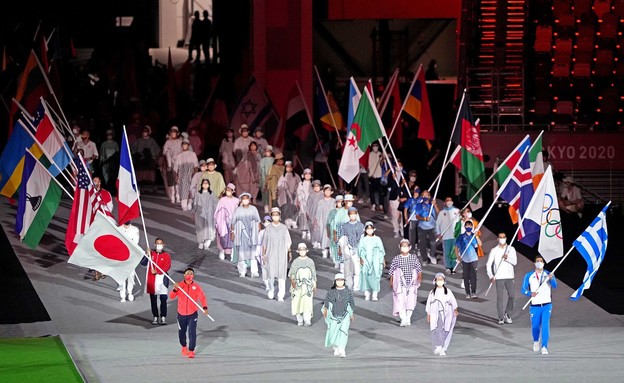 טקס סיום אולימפיאדת טוקיו 2020 (צילום: רויטרס)
