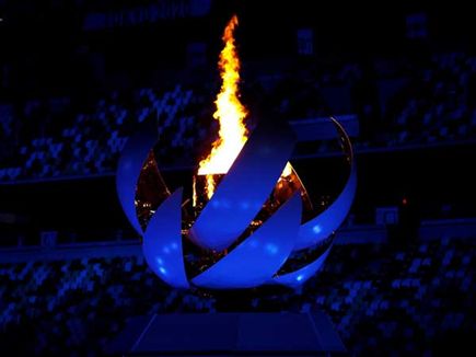 הלפיד האולימפי (GETTY)