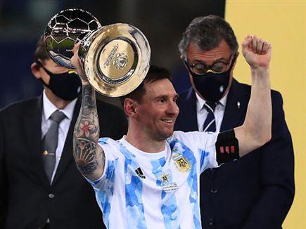 מגיע אחרי זכייה בקופה אמריקה (Getty)