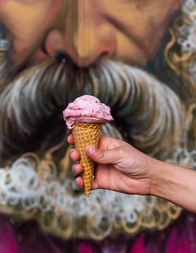 גלידת מוסלין (צילום: אביב טישלר, יחסי ציבור)