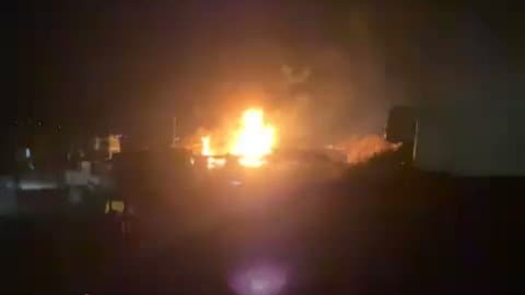 פיצוץ מכלית דלק בלבנון