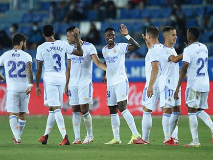 ויניסיוס קבע את תוצאת הסיום (getty)