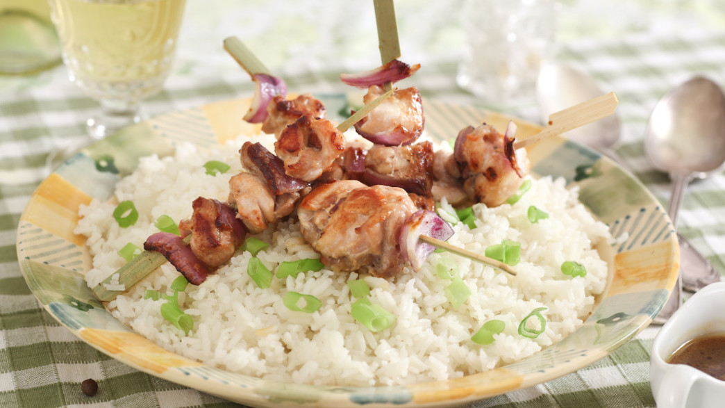 פרגיות ואורז אסייתי - מוכן, עיצוב: שרה זיידמן