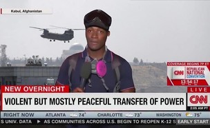 תמונת פייק של CNN מאפגניסטן