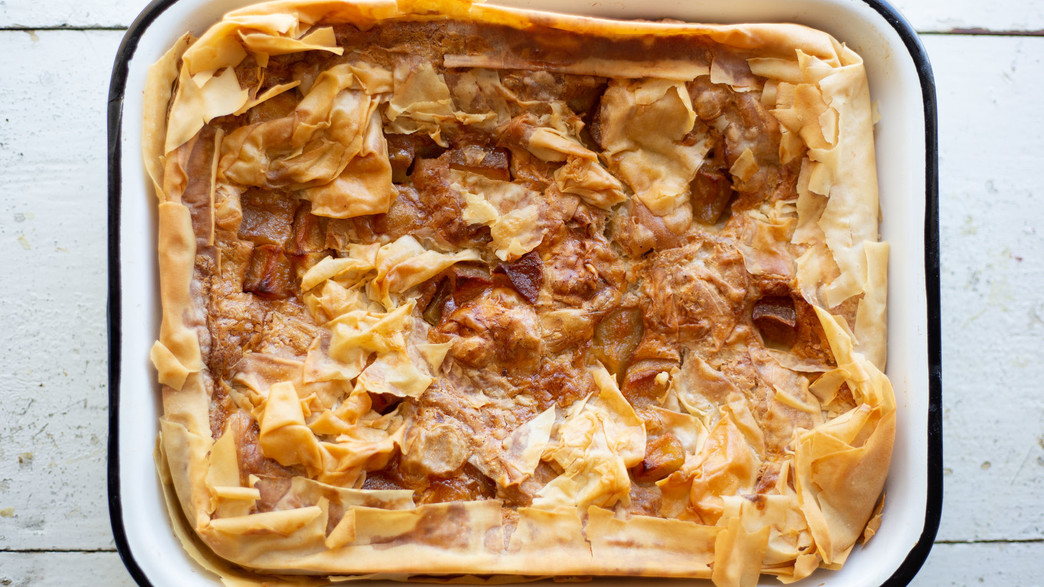 עוגת פילו תפוחים