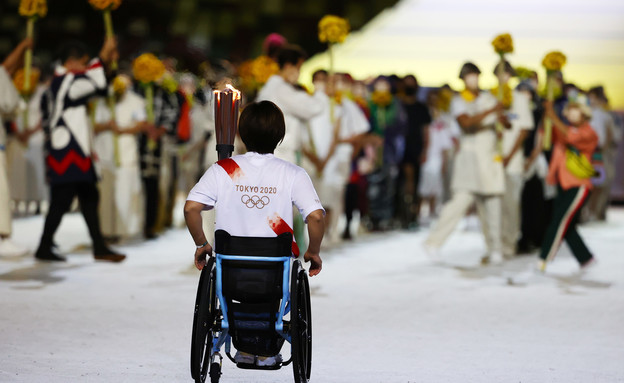טקס הפתיחה האולימפיאדה הפראלימפית טוקיו 2020 (צילום: רויטרס)