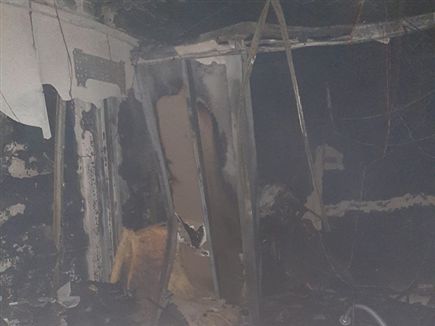 טרם ידוע מי הגורם (צילום: דוברות כיבוי והצלה)