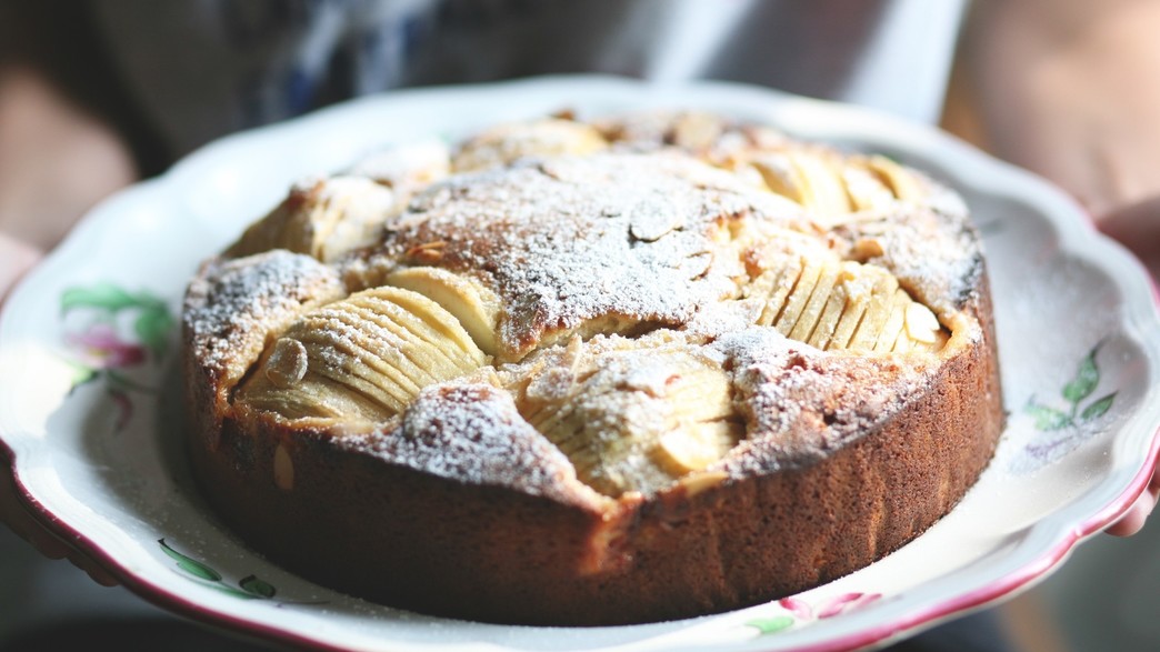 עוגת דבש תפוחים חגיגית