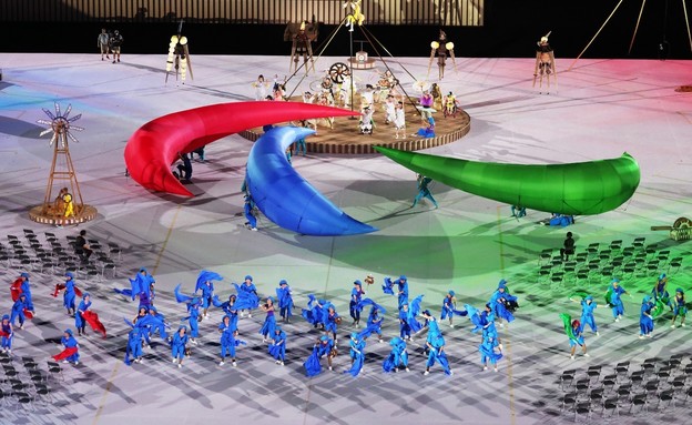 טקס פתיחת המשחקים הפראלימפיים בטוקיו (צילום: רויטרס)