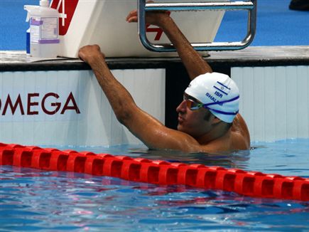 כבר ביום הראשון, יש לנו מדליה (צילום: קרן איזיקסון)