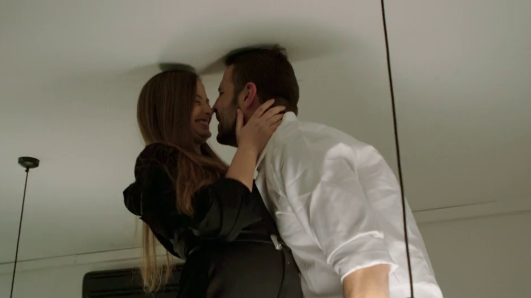 קארין ואיתמר במסיבת הפיוס