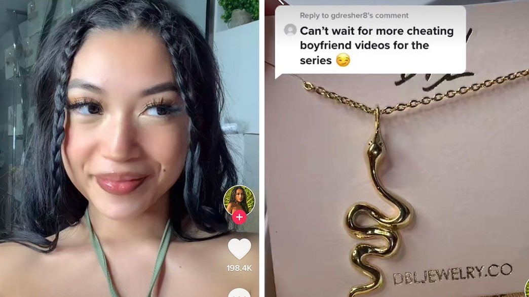 פורטיליו (צילום: dbljewelry, tiktok)