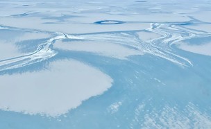 הקרחונים בגרינלנד (צילום: Josh Willis, NASA)