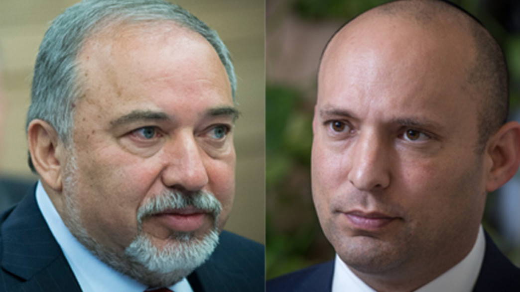 נפתלי בנט ואביגדור ליברמן