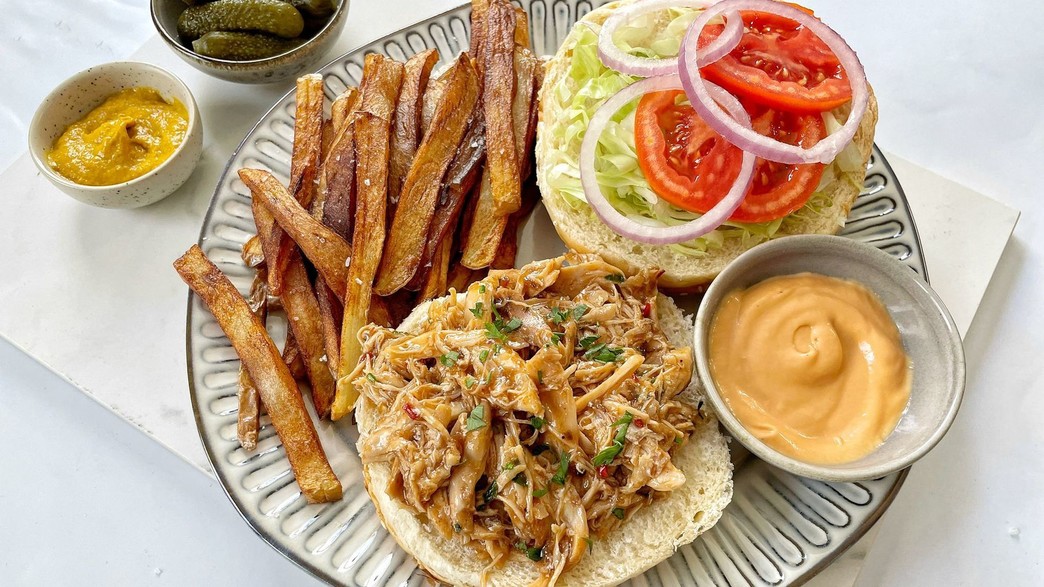 כריך עוף מפורק