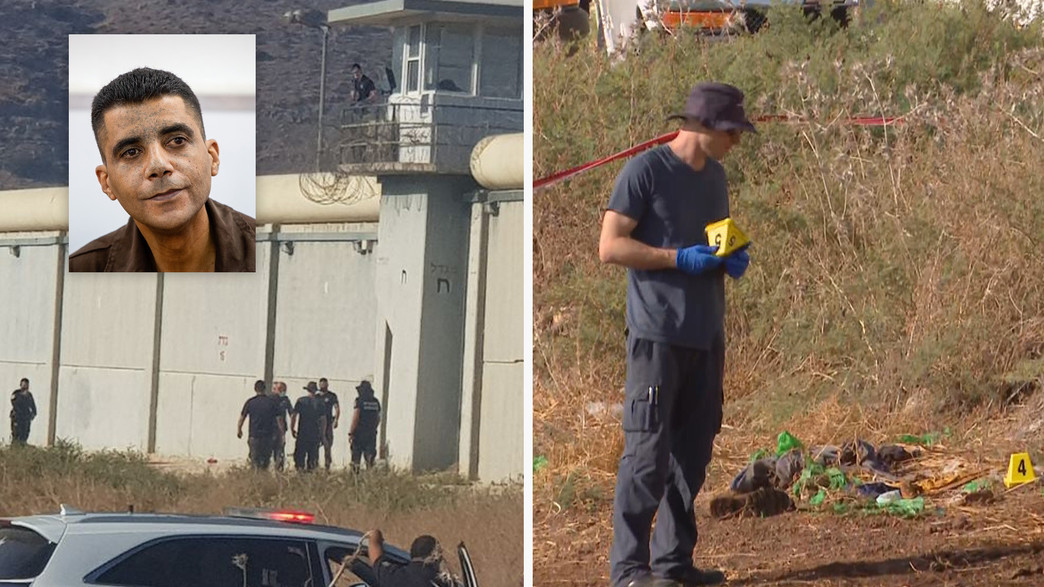 בחיפושים אחר ששת האסירים, מכלא גלבוע שבצפון