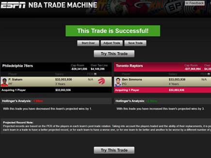 הטרייד עם טורונטו