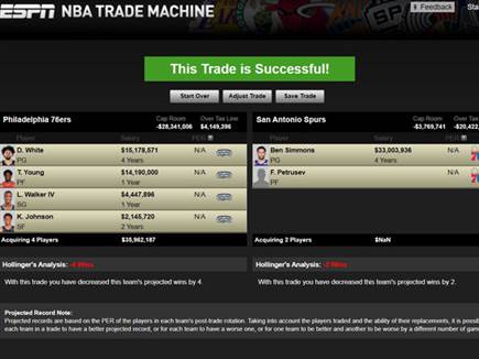 הטרייד עם סן אנטוניו