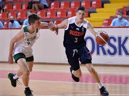 דמין במדי נבחרת ה-U16 (אתר FIBA) (צילום: ספורט 5)