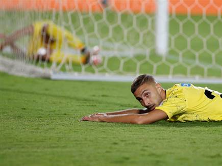 הצהובים היו קרובים לשער כבר מהדקה הראשונה (אלן שיבר)