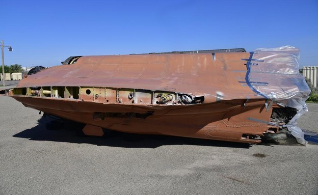 שרידי המטוס שישמשו לאימונים (צילום: U.S. Air Force photo by Todd Cromar)