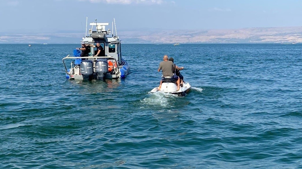 חיפושים אחר נעדר בכנרת