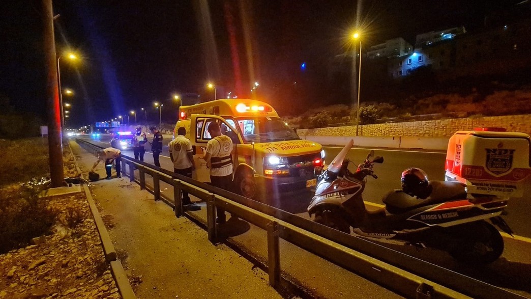 התאונה במחלף שורש, כביש 1