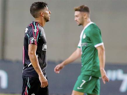 מיכה ואצילי. שניהם החמיצו בדו-קרב הפנדלים (אלן שיבר)