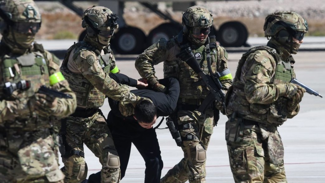 שיתוף הפעולה הצבאי (צילום: VYACHESLAV OSELEDKO/AFP, GettyImages)