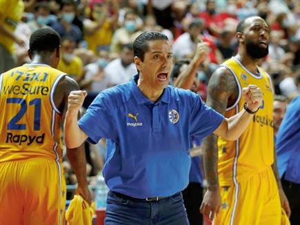 ספרופולוס. רחוק ניצחון אחד מתואר ראשון העונה (צילום: אלן שיבר)