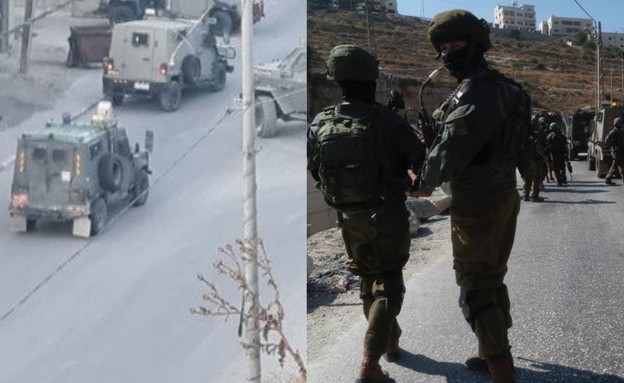 פעולת כוחות הביטחון בגזרת ג'נין (צילום: WAFANewsEnglish\IDF, Twitter)