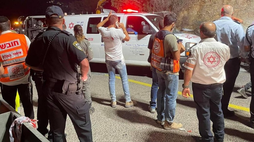 זירת הירי בחיפה