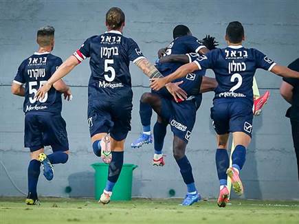 שעלתה ליתרון בדקה ה-20 (מאור אלקסלסי)