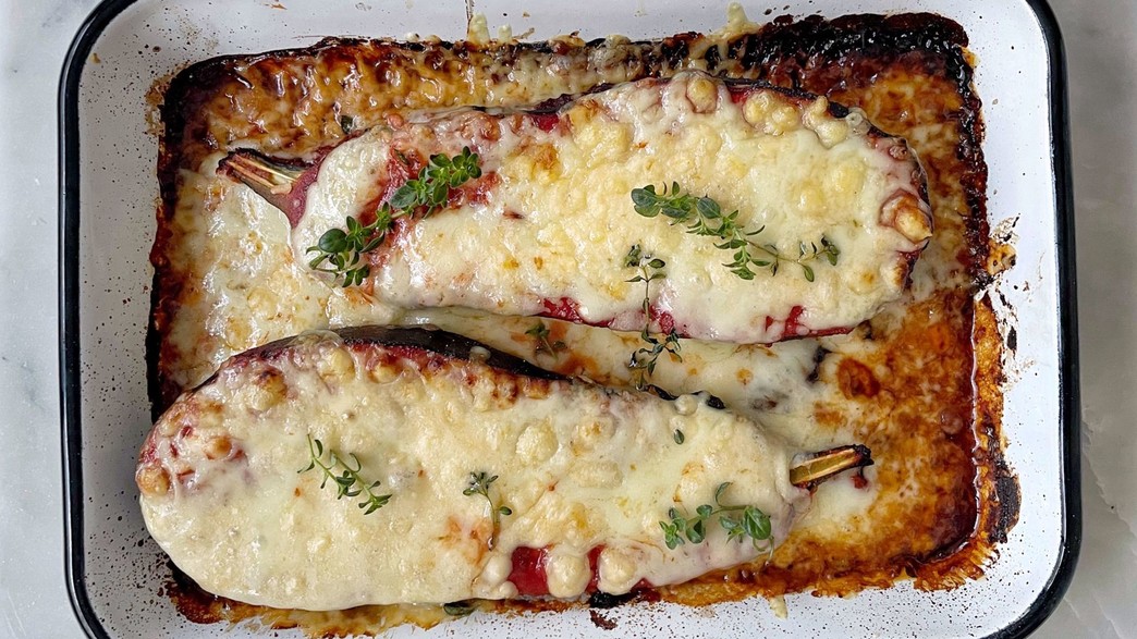 חצילים ברוטב עגבניות